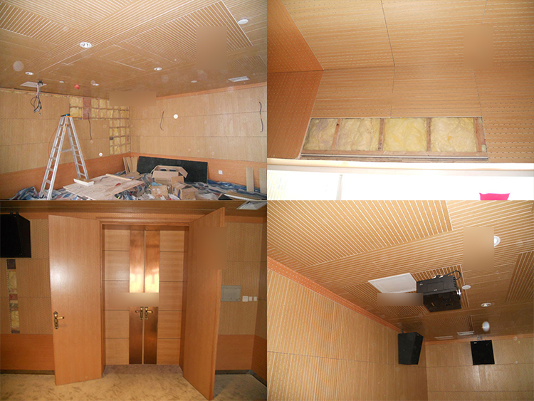 廣東佛山南海某公司會(huì)議室吸音工程