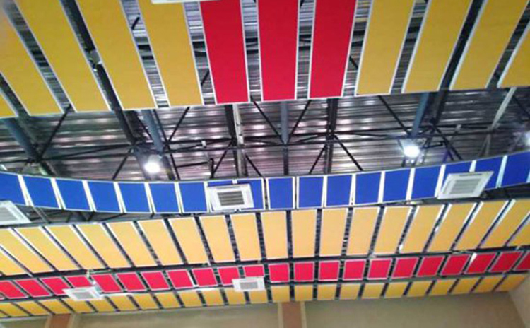 廣東深圳學校體育館空間吸音體聲學工程