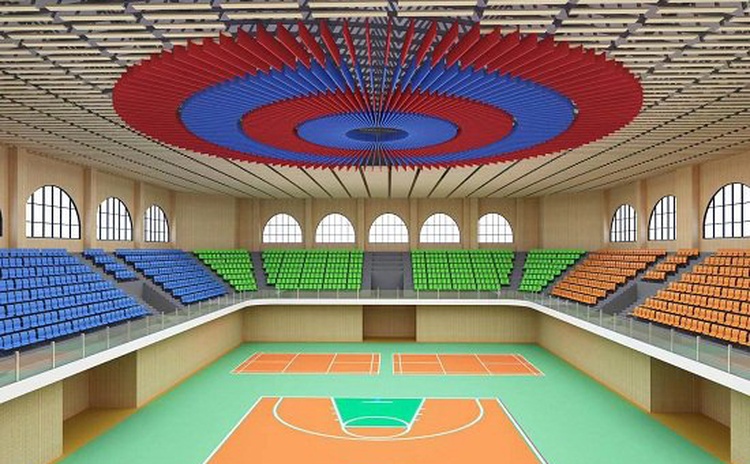 湖北咸寧學校體育館